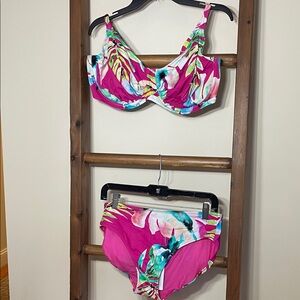 Fantasie Pink Floral Bikini